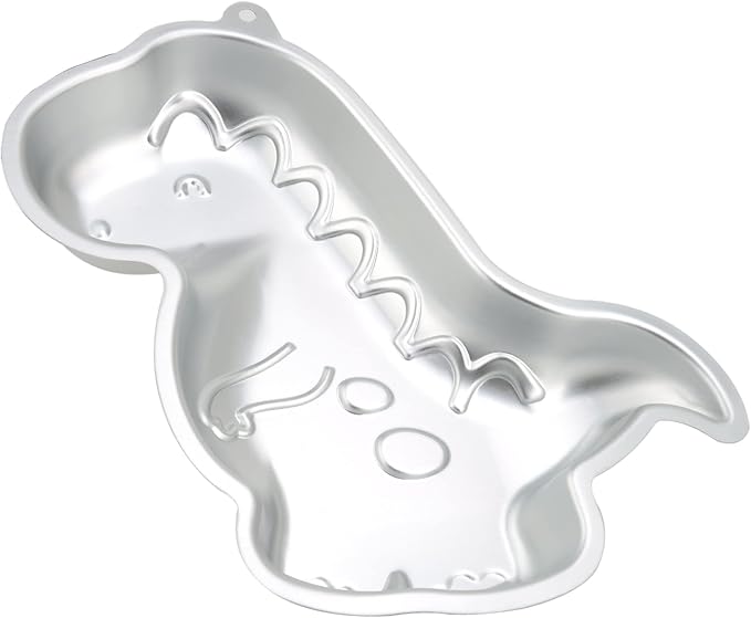 Dinosaur Shaped Cake Pan Clover Mould Aluminum 3D DIY Cake Baking Pan for Birthday, Anniversary, Party, Christmas