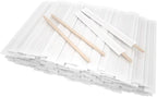 7 Inch 1000 Pcs Individually Wrapped Coffee Stirrers, Paper Wrapped Coffee Stir Sticks, Wrapped Stir Sticks, Tea and Hot Chocolate Gifts