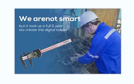 Electronic Digital Caliper and Measuring Tape,6 Inch/150mm Digital Micrometer with Large LCD Screen, Easy Switch from Inch/mm，60 Inch/150cm Measuring Tape for All-Purpose Household