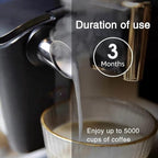 4 Pack Coffee Machines Filter Compatible with Philips Saeco AquaClean CA6903, Aqua Clean Water Filter for Fully Automatic Dedicated Anti-Lime Scale