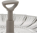 Martha Stewart Richburn 10.6" Telescopic Folding Steamer Insert w/Nylon Handle - Mirror Finish (Pack of 6)