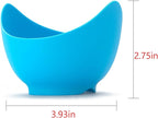 4pcs Silicone Egg Poacher Cups with BONUS Oil Brush, Nonstick Egg Poaching Cups for Air Fryer, Baking oven or Stovetop Egg Cooking, BPA Free.