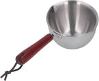 Melting Pot,Nonstick Stainless,Butter Milk Pot, Stainless Steel Butter Warmer Coffee Warmer Milk Pot Steel Milk Coffee Warmer with Dual Pour Spouts Small Saucepan for Syrup