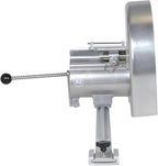 Hakka Commercial Vegetable Slicer Manual Fruit Slicer Potato Tomato Slicing Machine Onion Slicers Stainless Steel Vegetable Cutter for Potato Lemon Tomato Onion, 0.2-10mm Thickness Adjustable