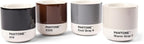 Copenhagen Design Pantone Macchiato Cup - Coffee, Latte, Macchiato Mug - 3.34oz/100ml, Warm Grey 2