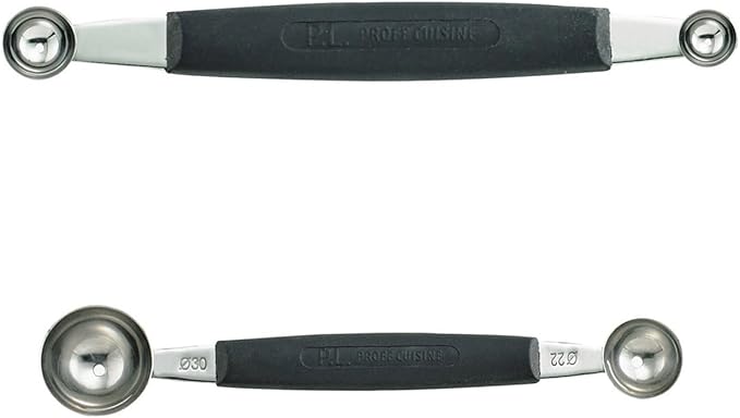 Cutlery-Pro Melon Baller Set, Cat Cora Approved, Soft-Grip Non-Slip Handle, 18/8 Stainless Steel