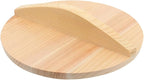 TIKUSAN Wooden Cooking Drop Lid Otoshibuta Made in Japan (6.3" (16cm))