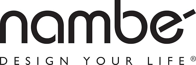 Nambe Stainless Steel Flatware Set – 5-Piece Cutlery with Angled Handle Design, Modern Fork, Knife & Spoon for Tableware Decor – Convenient Cleaning, Stylish & Long-Lasting Tableware