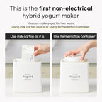 MINEW YOGURT MAKER, HOME MADE YOGURT, MADE IN KOREA, NON ELECTRIC, EASY YOGURT MAKING