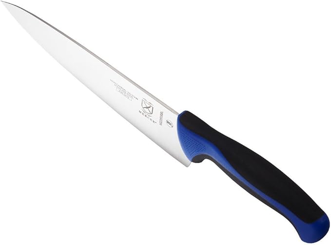 Mercer Culinary Millennia Colors Chef's Knife, 8 Inch, Blue
