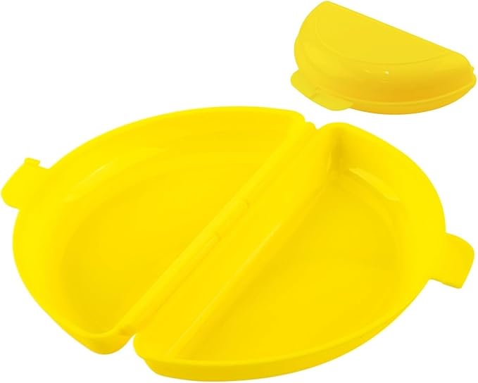 Omelette Maker, Omelette Mould, Silicone Egg Microwave Cooker, Non-Stick Egg Pan & Poacher For Breakfast Sandwiches, Non-BPA Oven/Microwave Safe Mold