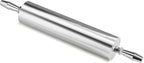 New Star Foodservice - Extra Heavy Duty Restaurant Aluminum Rolling Pin (15-Inch)