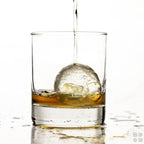 glacio Silicone Ice Cube Trays – Large Silicone Molds for 2-Inch Ice Cubes and Spheres Whiskey Ice Cube Trays with Lids for Cocktails & Bourbon – Set of 2