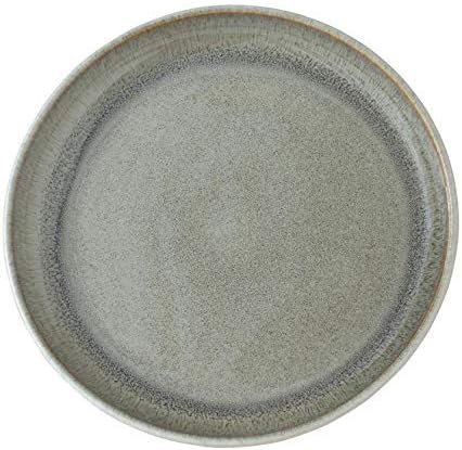 Sango Resona Moss 16-Piece Green Dinnerware Set – Service for 4, Plate & Bowl Set, Durable Stoneware with Reactive Glaze Finish, for Everyday Dining & Entertainment, Microwave & Dishwasher Safe