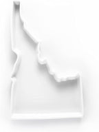 Idaho Shaped Baking Dish Serving Platter or Decorative Tray Charming Porcelain Bakeware Oven Microwave and Dishwasher Safe