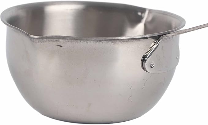 Butter Warmer Pot, AllinOne, Flat Induction Base, Stainless Steel, Mini Butter Hotpot, Milk Pot, Small Pot (150ML)