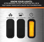 KRUPS Essential Brewer 8 Cup Drip Coffee Maker Machine, SCA-Certified, Blooming Technology, Barista-Quality, Pour Over Coffee Machine, Easy to Clean, Stainless Steel Design, Silver