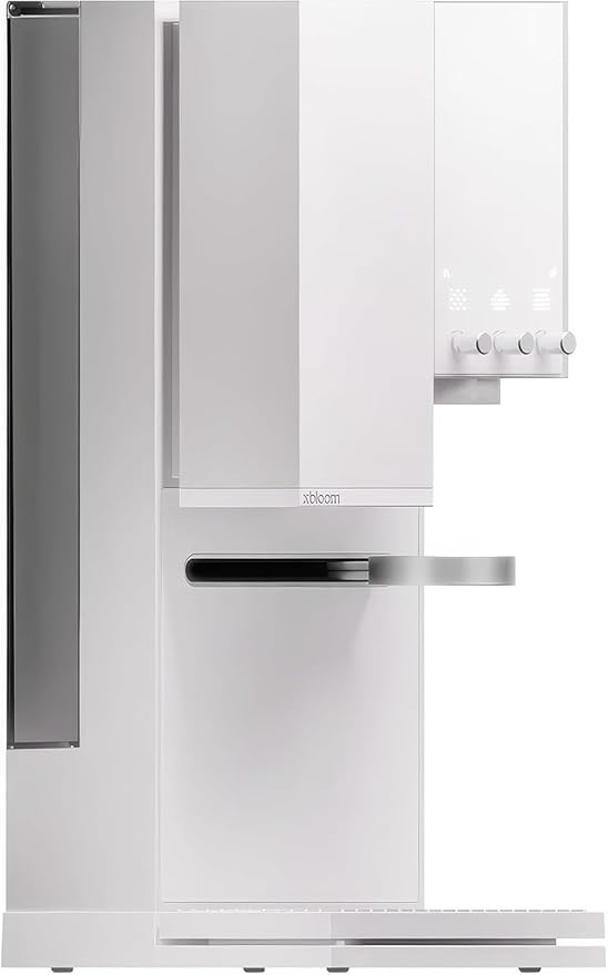 xBloom Studio – The Ultimate Coffee Machine – Drip Coffee Maker with Integrated Grinder, Scale, and 3 Levels of Automation, Moonlight White