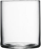 Luigi Bormioli Top Class 12.25 oz Double Old Fashioned Glasses - Set of 6 Elegant Italian-Made Drinkware with Simple Lines Durable Glassware for Whiskey Cocktails, Water, Juice - Great for Gifting