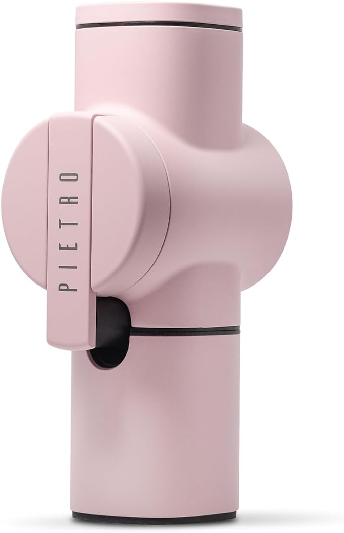 Pietro Pro Brewing Manual Coffee Grinder - Made in Italy - By Fiorenzato (Pink)
