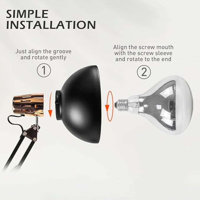 DUEBEL Food Warmer/Food Heat Lamp, Perfect Buffet and Catering Solution for Keeping Food Warm, Ideal for Parties, Holidays, and Concession Stands