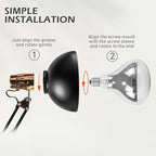 DUEBEL Food Warmer/Food Heat Lamp, Perfect Buffet and Catering Solution for Keeping Food Warm, Ideal for Parties, Holidays, and Concession Stands