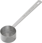 1PCS 2 Tablespoon Coffee Scoop, Long Handle Measuring Spoon, Two tbsp (30ml, 1/8cup) Stainless Steel Scooper