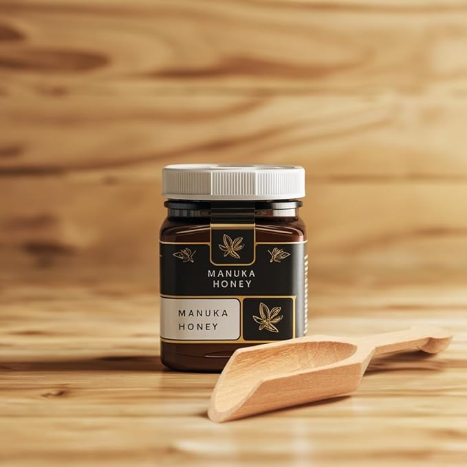 Small Wooden 1 Tablespoon Scoops for Food Canisters & Jars, Table Spoons Measuring Spoon, Wood Manuka Honey Bath Salts, & Coffee Scoop, Mini Candy Scoops for Candy Buffet, Pack of 15 by Woodpeckers