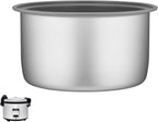 CUCKOO CR-3032 30-Cup (Uncooked) / 60-Cup (Cooked) Large Capacity Commercial Rice Cooker & Warmer with Nonstick Inner Pot, Switch Press (Silver/Black)