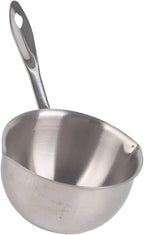 Butter Warmer Pot, AllinOne, Flat Induction Base, Stainless Steel, Mini Butter Hotpot, Milk Pot, Small Pot (300ML)