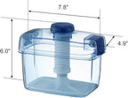 Instant Pickle Maker Vegetable Press Tsukemono Container Rectangle Made in Japan BPA Free (Blue 1.6L)