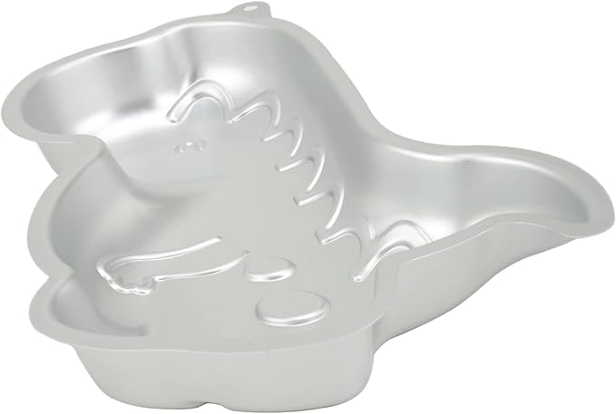 Dinosaur Shaped Cake Pan Clover Mould Aluminum 3D DIY Cake Baking Pan for Birthday, Anniversary, Party, Christmas