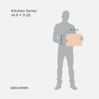 Epicurean Kitchen Series Cutting Board, 14.5 x 11.25 Inch, Natural