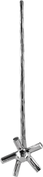 Piña Barware Swizzle Stick Stirrer - Stainless Steel with Handmade Wood-Grain Finish (Narrow Width, One Swizzle Stick)