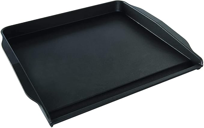Nordic Ware Stovetop Backsplash Griddle, Black, Nonstick