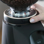 AllGround All Purpose Home Coffee Grinder - Residential Grinder - Made in Italy - By Fiorenzato (Black/w Rose Gold)