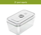 ZWILLING Fresh & Save Glass Small Airtight Food Storage Container, Meal Prep Container, Food Saver