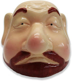 Winkee - Funny Chef Face Egg Separator I Practical Ceramic Yolk Separator I Chef Yolk Egg Separator