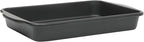 Oster Teston 13 x 9 Inch Rectangular Nonstick Carbon Steel Cake/Baking Pan - Matte Black