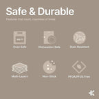 Pots and Pans Set, 22-Piece Non Stick Cookware & Bakeware Sets with Plaid Pattern, Stackable Design, Dishwasher Safe, Stain-resistant, Oven & All-Stove Safe, Tempered Glass Lid,Aqua