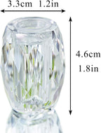 Refillable Crystal Seasoning Bottle Salt and Pepper Shakers Kitchen Decor (Set of 2) Salt Shaker Set