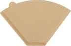 Coffee Filters #4，Cone Coffee Filter 8-12 Cup，200 Unbleached Natural Coffee Filters