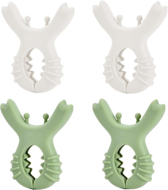 4Pcs Pot Spoon Rest Holder,Spatula Rack,Silicone Crab Pot Lid Support,Multipurpose Fixed Clamp Anti Scalding Universal Essential Accessories for Kitchen Cookware