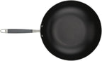 Anolon Advanced Home Hard-Anodized Nonstick Open Stock Cookware- Woks (12-Inch Open Wok, Moonstone)