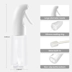 Oil Sprayer for Cooking, Olive Oil Sprayer Mister, Olive Oil Spray Bottle for Cooking, Salads, BBQs and More (White)