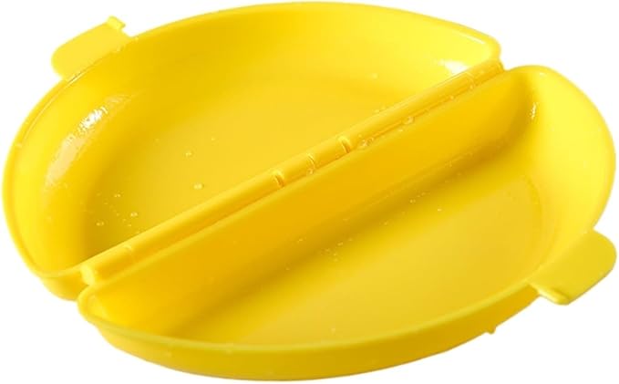 Omelette Maker, Omelette Mould, Silicone Egg Microwave Cooker, Non-Stick Egg Pan & Poacher For Breakfast Sandwiches, Non-BPA Oven/Microwave Safe Mold