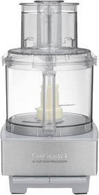 Cuisinart Food Processor 14-Cup Vegetable Chopper for Mincing, Dicing, Shredding, Puree & Kneading Dough, Light Gray Stainless Steel, DFP-14CGRY