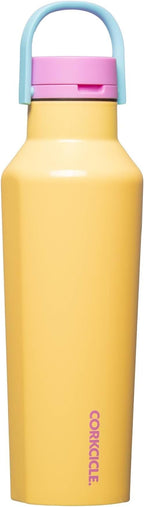 Corkcicle Classic Sport Canteen Insulated Water Bottle - Keeps Beverages Cold 25 Hours - Triple Insulated - Summer Drinkware Gift - Keeps Drinks Ice Cold - Leak-Proof Cap - 20 oz - Toucan Jams