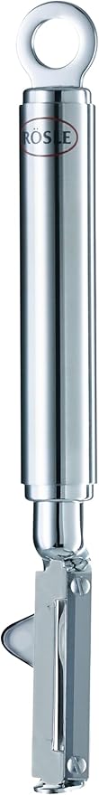 Rosle Stainless Steel Left-Handed Swivel Peeler, 7.5-inch