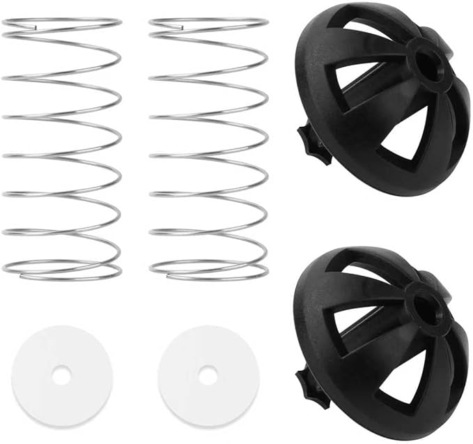 Coffee Maker Brewing Basket Spring Loaded Stopper Replacement Kit, 990117900 990237500 Replacement Parts Fits for Mr. Coffee, Black and Decker, Hamilton Coffee Maker(2 Pack)